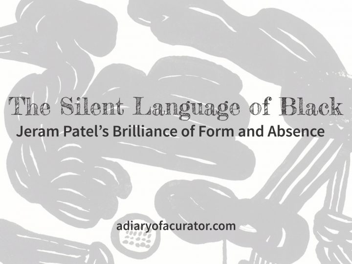 The Silent Language of Black: Jeram Patel’s Brilliance of Form and Absence