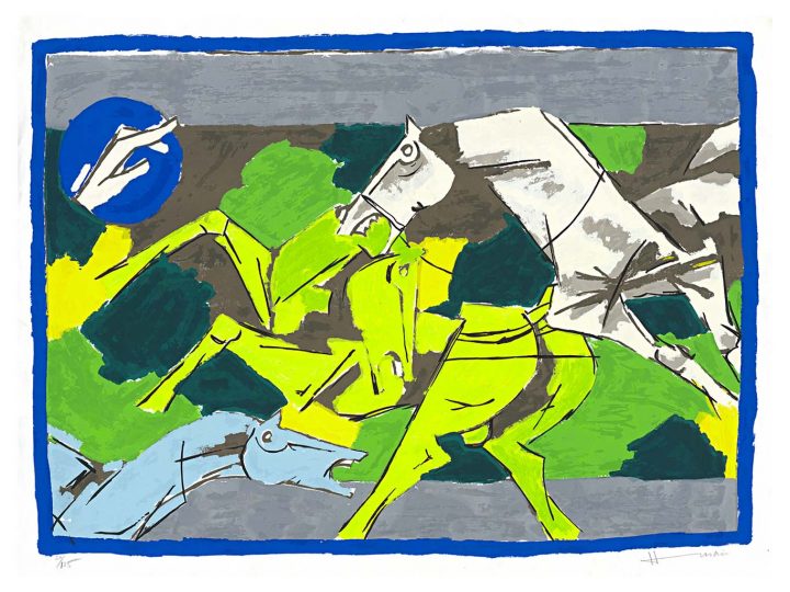 Horse II by MF Husain