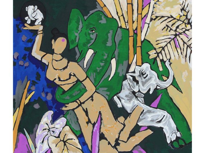 Kerala III by MF Husain