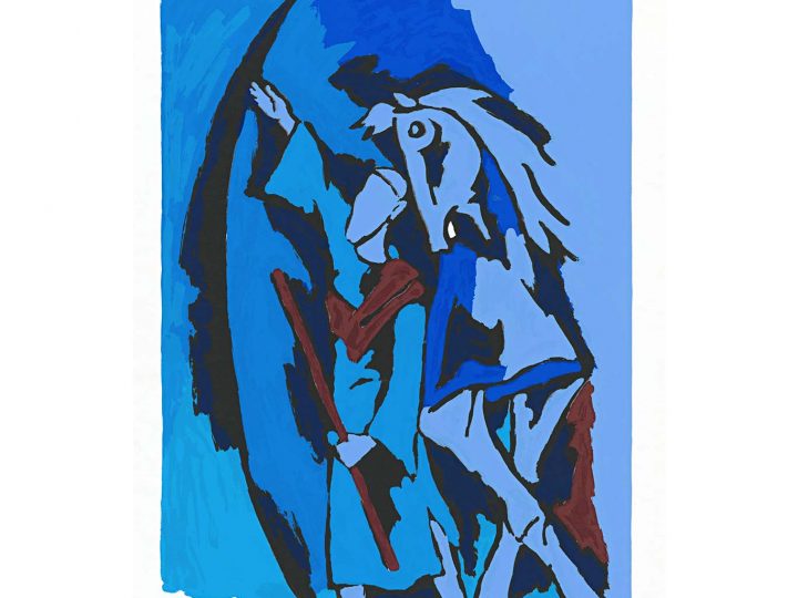 Dada Horse by MF Husain