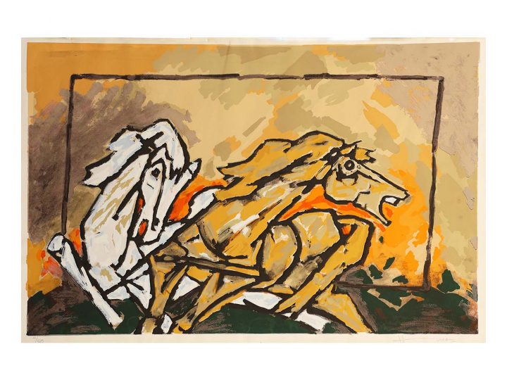 Horse III by MF Husain