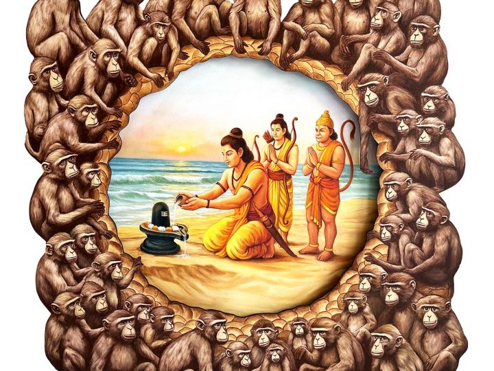 Unity of Deities: Worship before War by Dhaval Prajapati